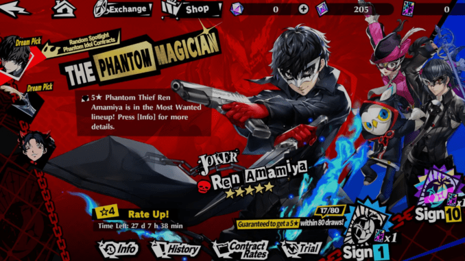 Persona 5 The Phantom X