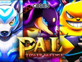 Pal Tower Defense Codes Roblox