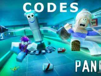 Panik Codes Roblox