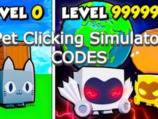 Pet Clicking Simulator Codes Roblox