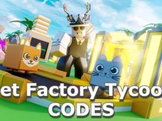 Pet Factory Tycoon Codes Roblox