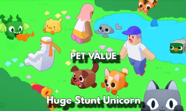 Pet Huge Stunt Unicorn Value Pet Simulator X