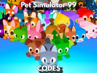 Pet Simulator 99 Codes Roblox