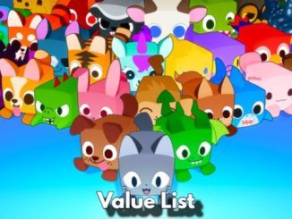 Pet Simulator 99 Value List in Roblox