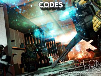Phantom Forces PC Codes Roblox
