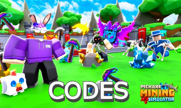 ickaxe Mining Simulator Codes Roblox
