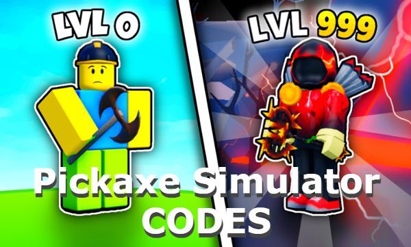 Pickaxe Simulator Codes Roblox