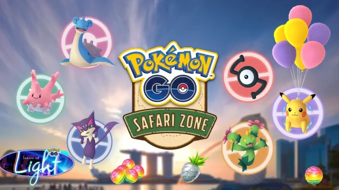 Pokemon GO Safari Zone at Gardens by the Bay Singapore