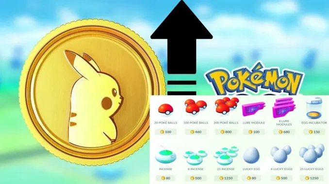 Pokemon Go Price Increase