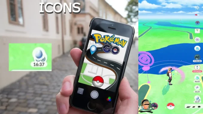 Pokemon Go overlay icons