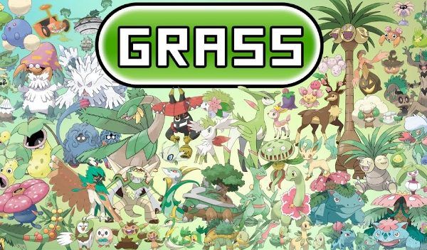 Pokemon Grass Type Weakness