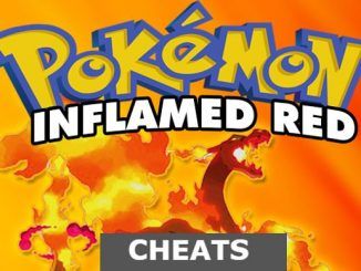 Pokemon Inflamed Red Cheats GBA ROM