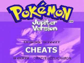 Pokemon Jupiter Cheats GBA ROM