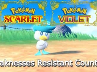 Pokemon Quaxly Weaknesses Resistant Counters Scarlet and Violet