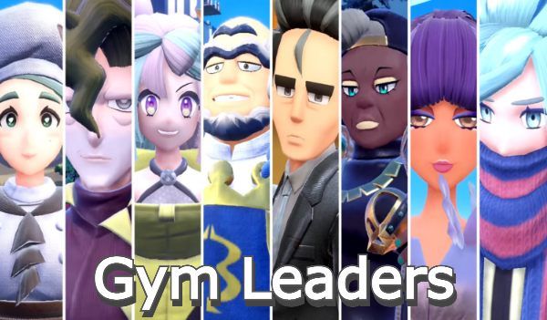 Pokemon Scarlet and Violet Gym Leaders