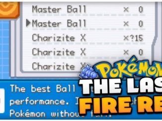Pokemon The Last Fire Red Cheats