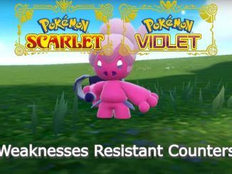 Pokemon Tinkatuff Weaknesses Resistant Counters Scarlet and Violet