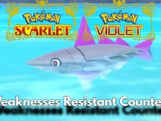Pokemon Veluza Weaknesses Resistant Counters Scarlet and Violet