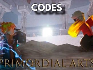 Primordial Arts Codes Roblox