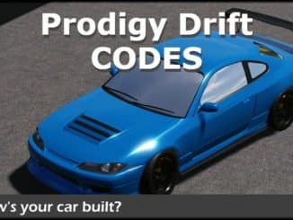 Prodigy Drift Codes Roblox
