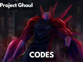 Project Ghoul Codes Roblox