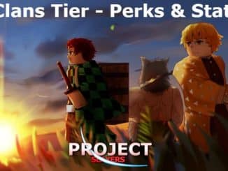 Project Slayers Tier List - Clans Perks & Stats