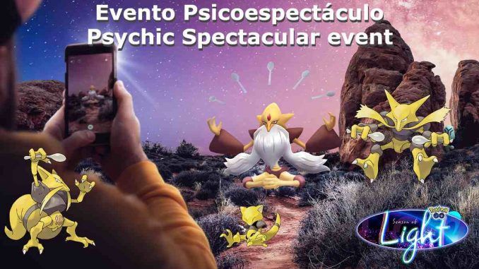 Psychic Spectacular event Pokemon Go