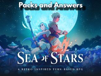 Question Packs and Answers in Sea of Stars