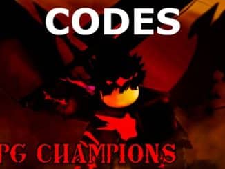 RPG Champions Codes Roblox