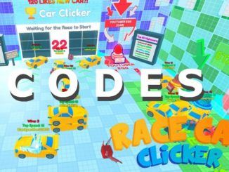 Race Car Clicker Codes Roblox