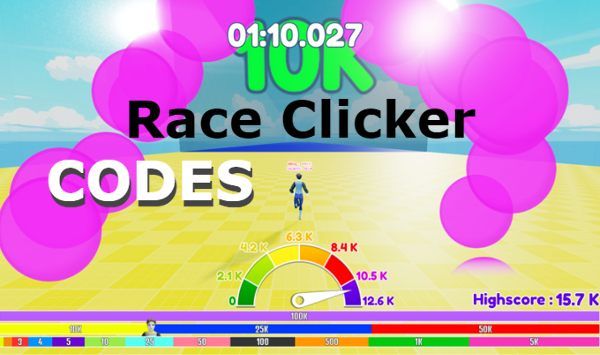 Race Clicker Codes Roblox