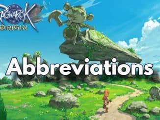 Ragnarok Origin Abbreviation Guide