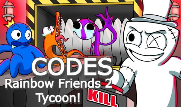 Rainbow Friends 2 Tycoon Codes Roblox