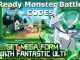 Ready Monster Battle Codes