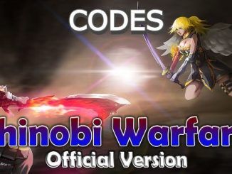 Redeem Code Shinobi Warfare Codes