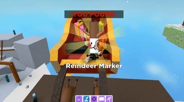 How to get Reindeer Marker in Find the Markers