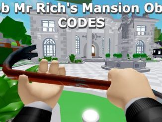 Rob Mr Richs Mansion Obby Codes Roblox