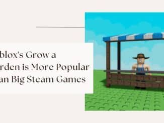 Roblox Grow A Garden is more popular than most games