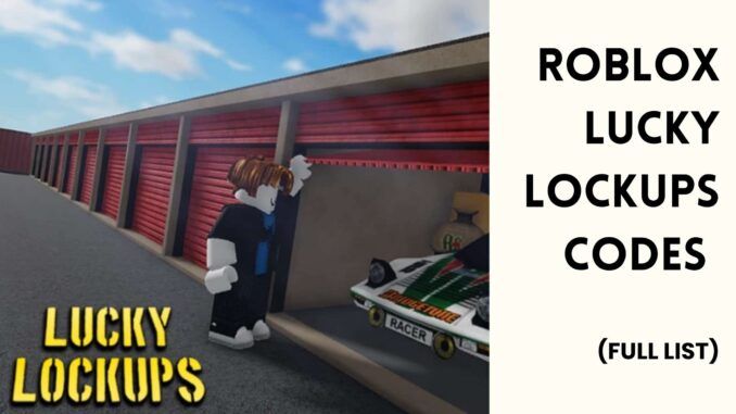 Roblox Lucky Lockups