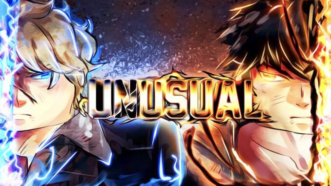 Roblox Unusual codes