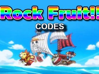 Rock Fruit Codes Roblox