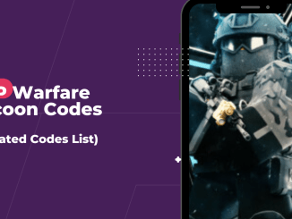 SCP Warfare Tycoon Codes