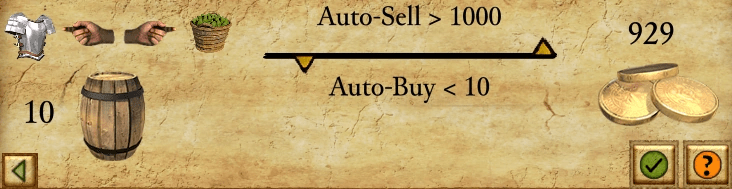 Use the market to auto-buy ale and earn passive income!