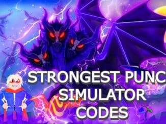 STRONGEST PUNCH SIMULATOR Codes Roblox