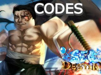 Sea Destiny Codes Roblox
