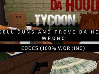 Sell Guns and Prove Da Hood Wrong