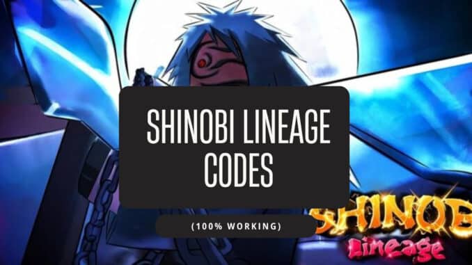 Shinobi Lineage Codes