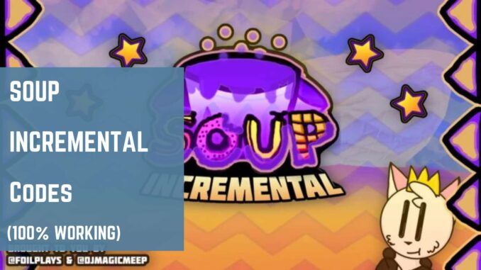 Soup Incremental Codes