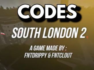 South London 2 Codes Roblox