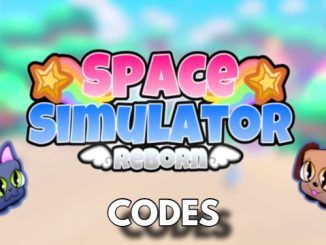 Space Simulator Reborn Codes Roblox